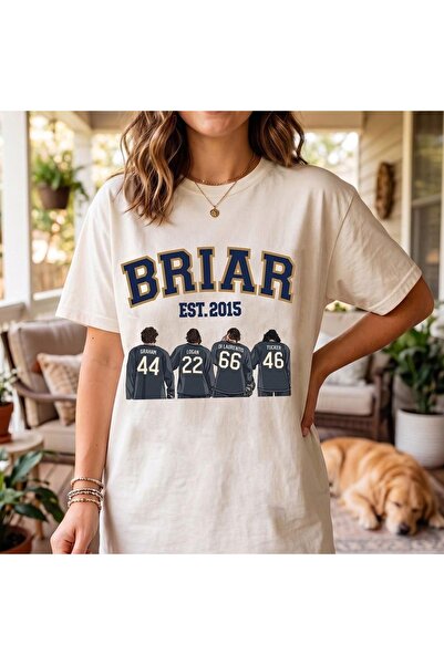 Vordevia Off Campus Briar Printed Cotton Oversize T-Shirt