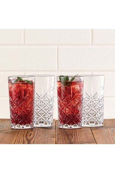 Danube Home Minetta 6-Piece Tumbler Glass Set - Elegant 280ml Glassware for S...