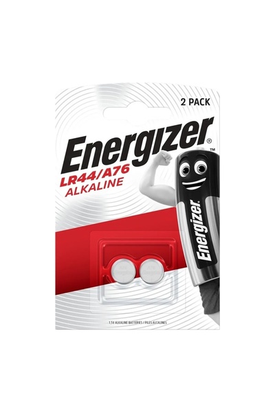 OEM Set 2 baterii, LR44/A76, AG13, 1.5V, Energizer Alkaline