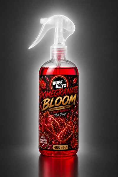 BUFFBOYZ Araba Kokusu Nar Çiçeği - Pomegranate Bloom - Uzun Süre Kalıcı Sprey...