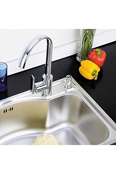 Yıldızan Tua Shop Lavabo Soap Dispenser Brushed Nickel Soap Dispenser for Kit...