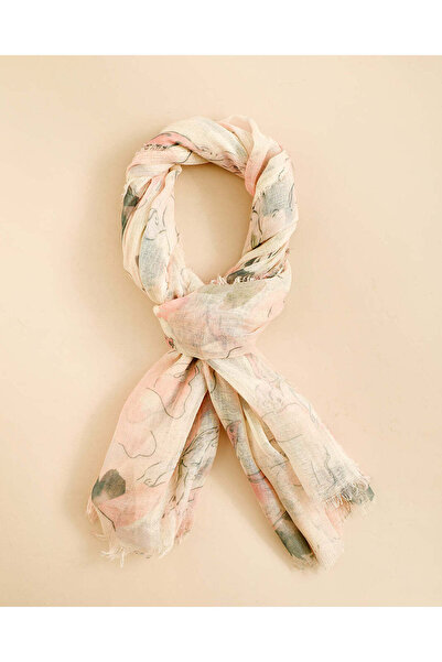 REDTAG Girls Multicolour Abstract Printed Scarf