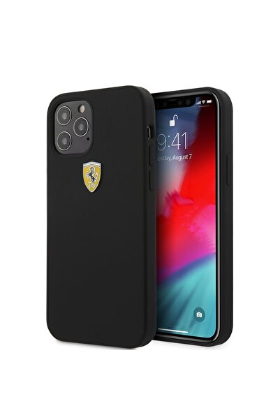 Ferrari On Track Collection with Microfiber - Θήκη Σιλικόνης Apple iPhone 12 ...