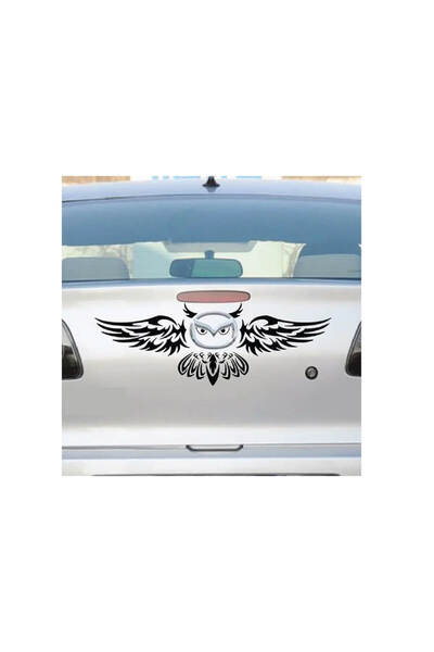 Amo-Stickers Черен стикер за кола с лого на Mazda