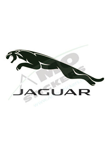 Amo-Stickers JAGUAR 25cm Negru