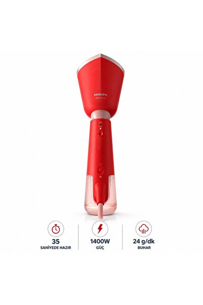 Philips 5000 Serisi El Tipi Buharlı Düzleştirici, 24 g/dk'ya Kadar Kesintisiz...