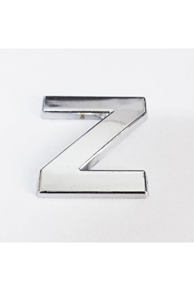 Generic Brand Letter z 3.75 cm chrome adhesive