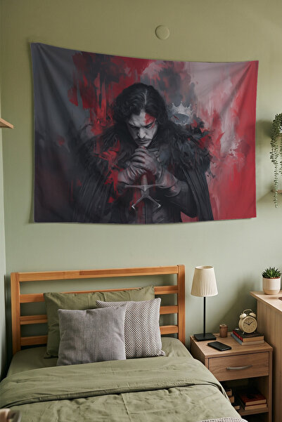 Milura Game of Thrones Duvar Örtüsü – Modern Dekoratif Kaliteli Kumaş Tapestr...