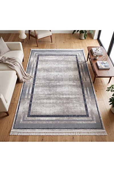 Merinos Rodin Serisi %100 Premium Akrilik Çerçeveli Salon Oturma Odası Halısı...