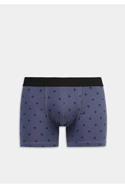 Colin's Standard Fit Printed Men's Blue Boxer