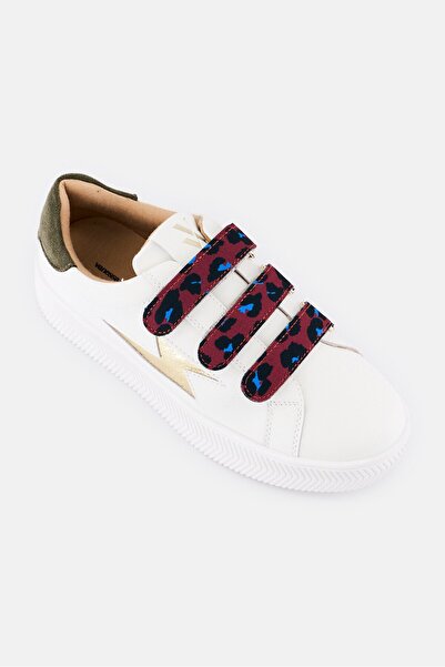 Vanessa Wu Women Noura Velcro Closure Casual Shoes, Multicolor