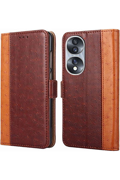 OEM Δερμάτινη Θήκη Βιβλίο Καφέ (Honor 70) Κωδικός: SYA056549602W3000