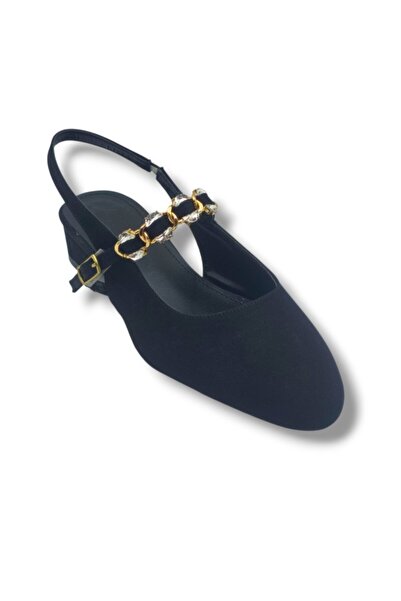 Cakgo Desire 7020-26 Women's Shoes with Top Strap and Stone Buckle, Short Hee...