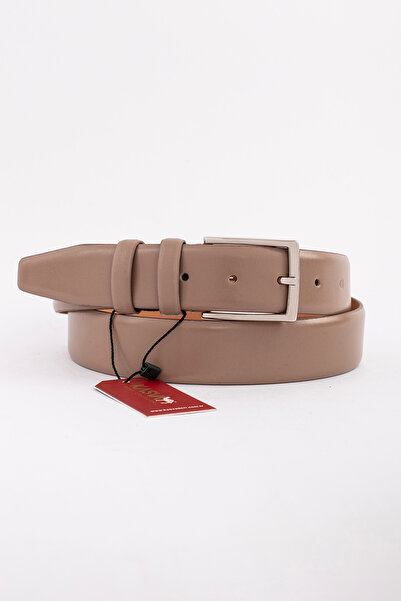 KASVA DERİ Mink Leather Belt Genuine Leather Belt 3.5 cm