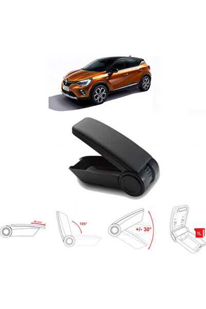 Other Rati Armster Υποβραχιόνιο αυτοκινήτου από PU για Renault Clio / Captur ...