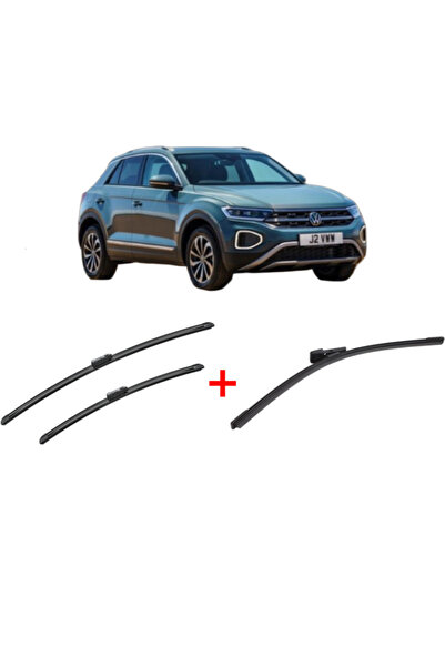 Bosch Σετ 3 υαλοκαθαριστήρων για Volkswagen T-ROC (A11, D11) από το 2017 έως ...