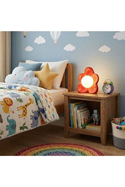 Danube Home Petal Pop Kids Ceramic Table Lamp