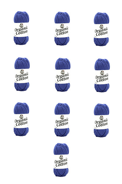 Etrofil 10 Pieces of Organic Cotton (75428) Royal Blue 100% Organic Cotton Am...