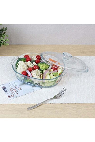 Danube Home Chef’s Delight Glass Casserole Set 1800ml 2800ml Oven Safe Dish Set