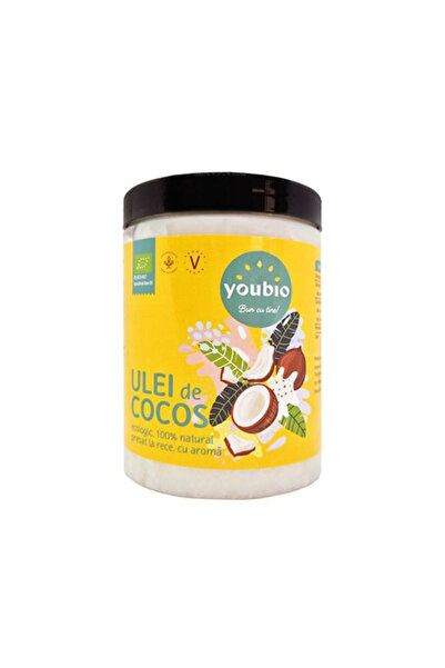 Youbio 100% Cold Pressed Coconut Oil, 1000 ml