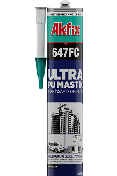 Akfix AA642 647FC PU MASTİK ULTRA SOSİS 600 ML BEYAZ (12)