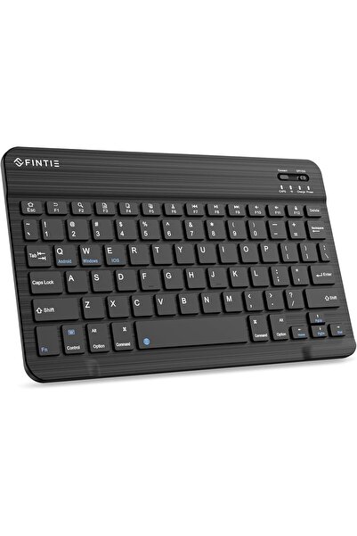 Fintie 10-Inch Ultra Slim Wireless Bluetooth Keyboard – Portable Rechargeable...