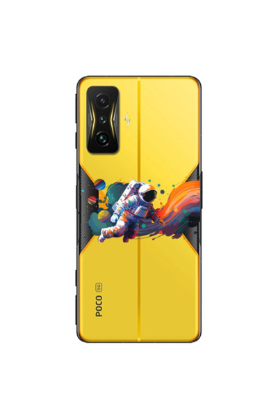 Other Xiaomi Poco F4 Gt Rainbow Space Transparent Silicone TPU Θήκη