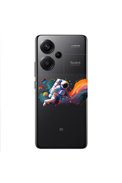 Other Xiaomi Redmi Note 13 Pro+ 5G Rainbow Space Transparent Silicone TPU Θήκη