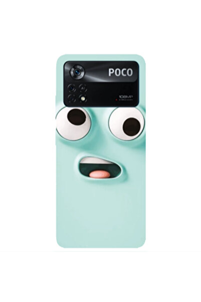 Other Xiaomi Poco X4 Pro Strange face Transparent Silicone TPU Θήκη