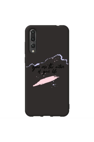 Other Huawei P20 Pro You are the authors Black Colored Silicone TPU Θήκη