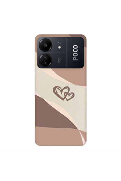 Other Xiaomi Poco C65 Mini Hearts Transparent Silicone TPU Θήκη