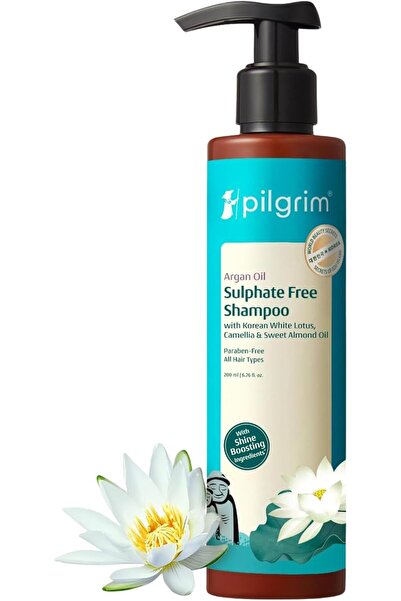Pilgrim Light Argan Oil Shampoo for Dry Frizzy Hair for Men and Women by Pilg...