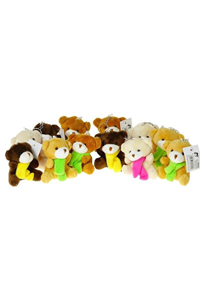 adar Ursulet de plus 9cm multicolor cu agatatoare set