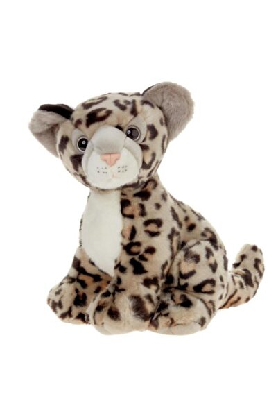 Beppe Jucarie de plus leopard, Beppe, 20cm, 3+ ani, Maro