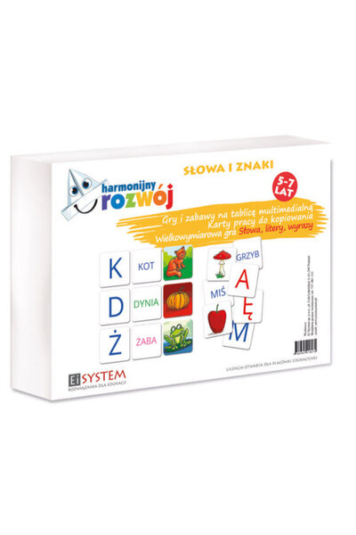 Ei System Set de jocuri educationale, Dezvoltarea armonioasa a cuvintelor si ...