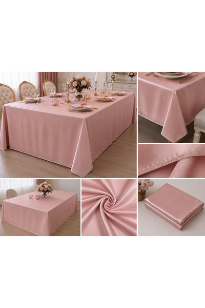 Moda365 Dried Rose Tablecloth – Elegant and Stylish Touch