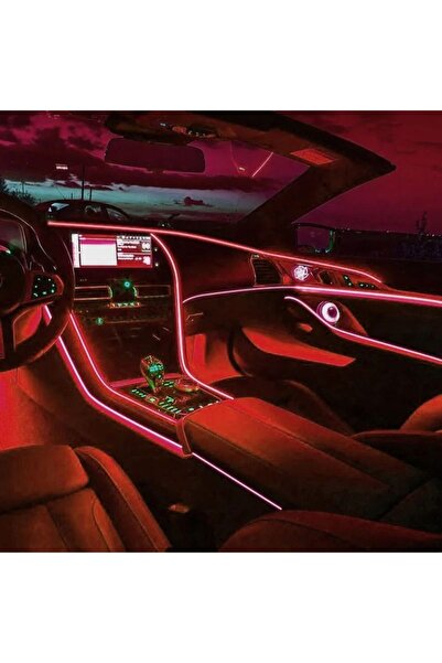 Generic Car LED Interior Ambient Light Strip 5V Flexible Decorative Lighting ...