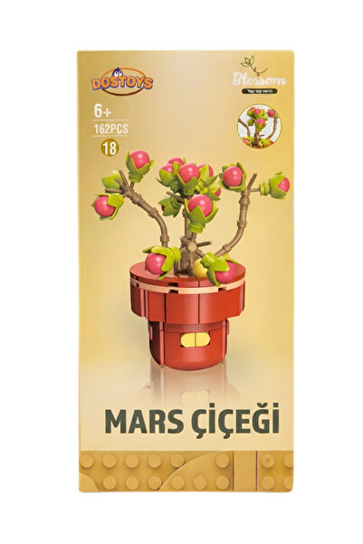 DOSTOYS Building Block Series Flower Making Set Mars Flower 162 Pieces