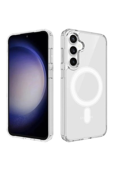 Bodycell Θήκη Samsung Galaxy A35 Clear Case Διάφανη Σκληρή με MagSafe - Clear
