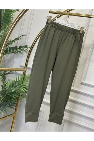 ALANURMODA 30189 2 Threaded Trousers Khaki