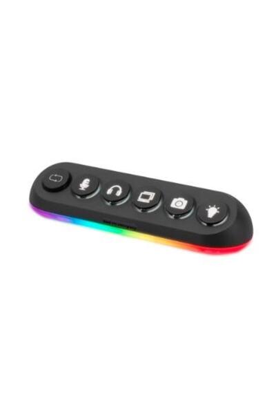 Streamplifly Streamplify HUB DECK 5 USB 3.0 Hub, 5 Θύρες, RGB, Μαύρο