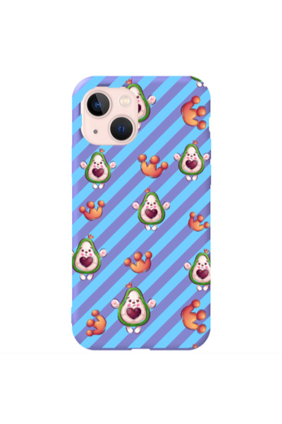 Other Apple iPhone 13 king avocado Purple Colored Silicone TPU Θήκη