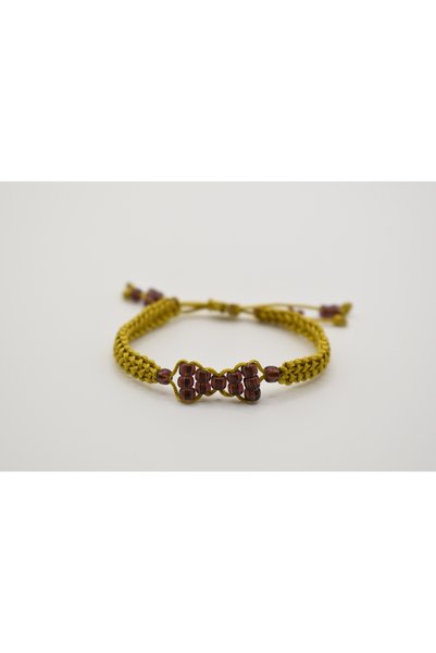 Designed Handmade Golden Bow Charm