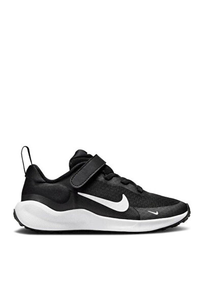 Nike Revolution 7 Αθλητικά Παιδικά Παπούτσια Running με Σκρατς Μαύρα