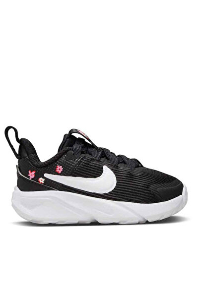 Nike Star Runner 4 Αθλητικά Παιδικά Παπούτσια Running με Κορδόνια Μαύρα