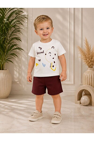 DimpleBaby My Friend Shorts Baby Set 0-24 Months 100% Cotton Summer