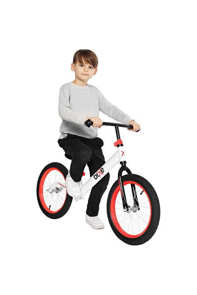 Bixe Bicicletă fără pedale Bixe, 16 inch, aluminiu, anvelope pneumatice, roșu...