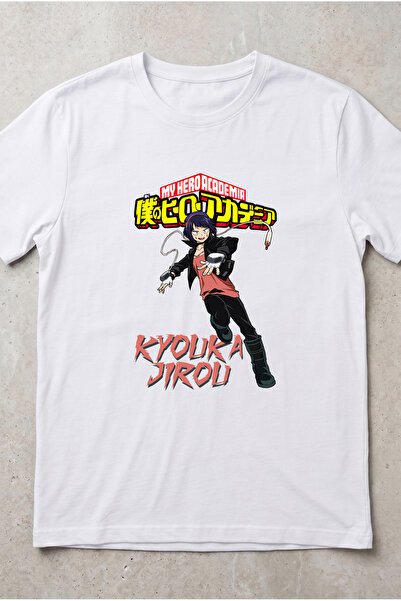 Silkensoul My Hero Academia Jirou Anime Printed Standard Cut Unisex Tshirt