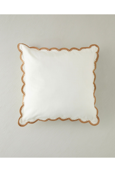 English Home Brisa Kırlent Kılıfı 45x45 cm Bej