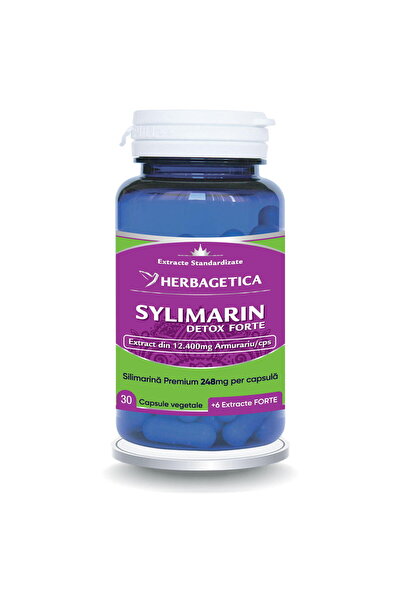 herbagetica Sylimarin Detox Forte 30cps